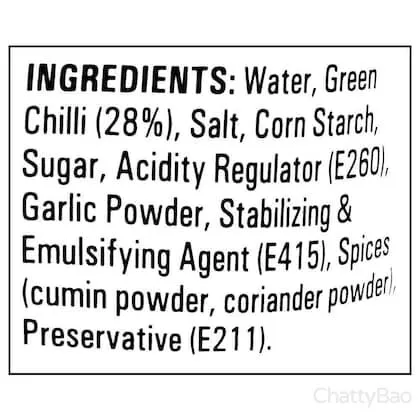 Chings Secret Green Chilli Sauce 190 g view 4