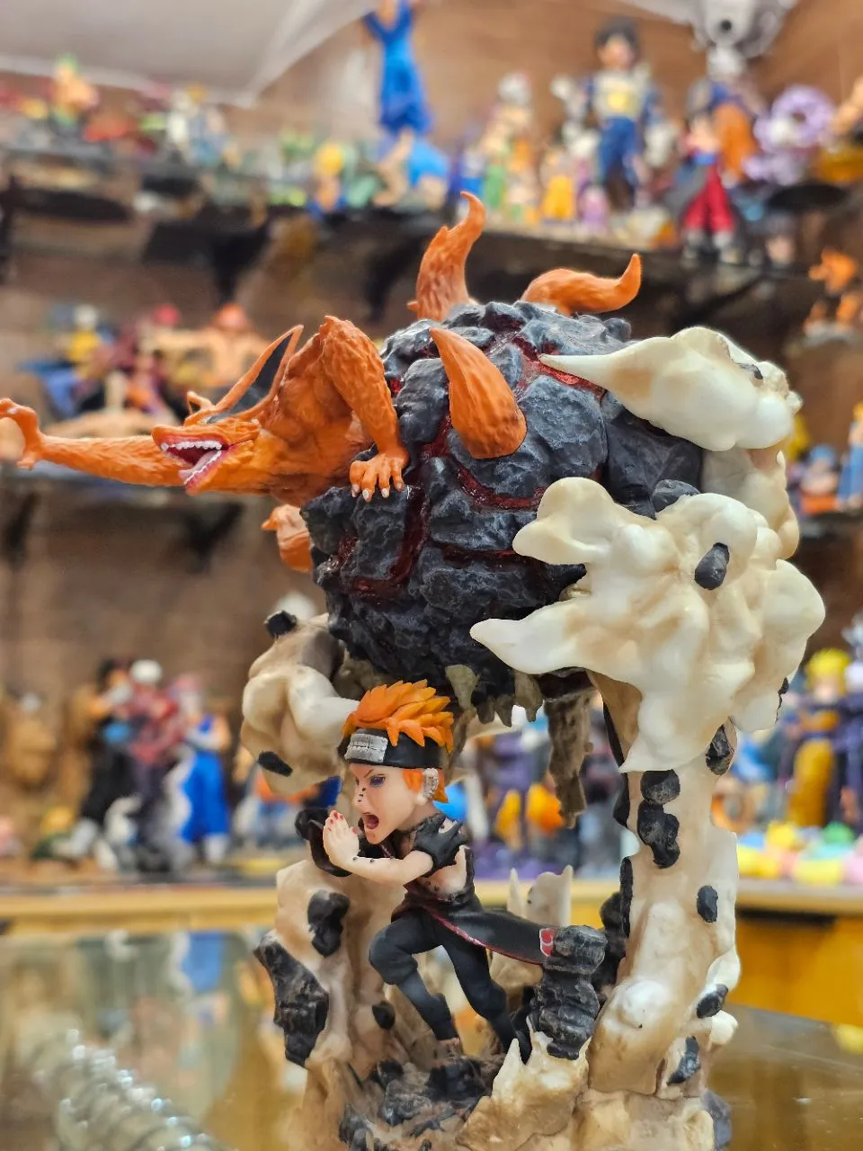 Nagato (Pain) x Kyūbi – Divine Retribution Statue view 5
