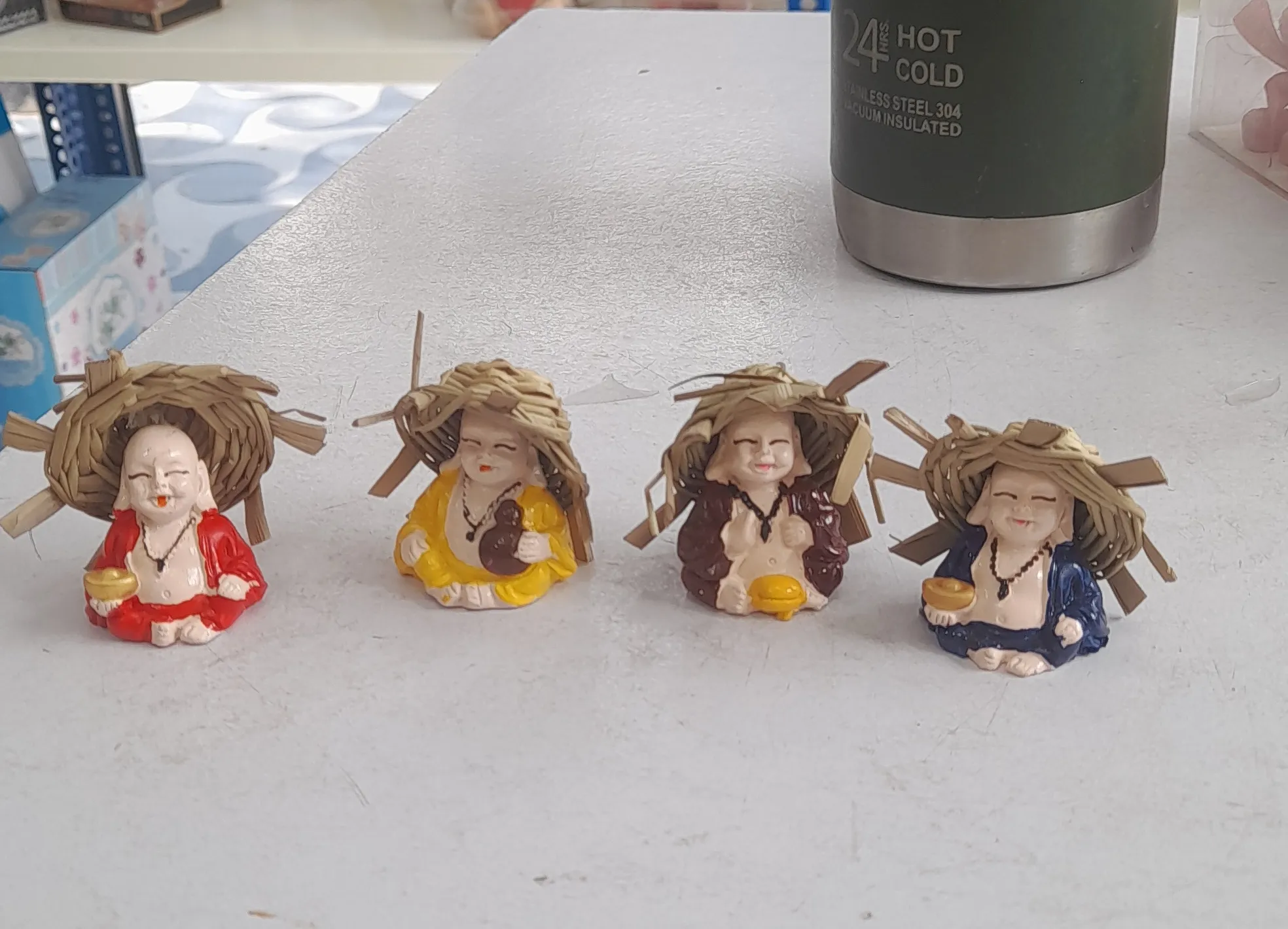 Monk Figurines Set Of 4 Nos view 2
