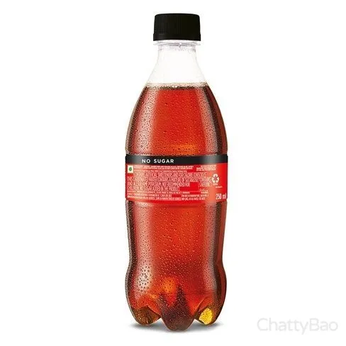 Coca Cola Coke Zero Pet Bottle 250 ml view 2