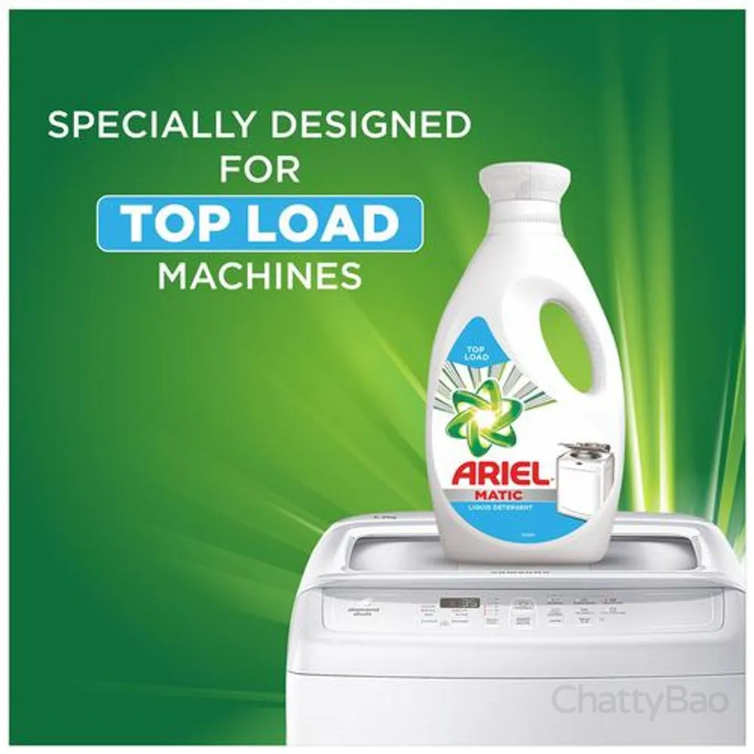 Ariel Matic Liquid Detergent Top Load 1 L view 6