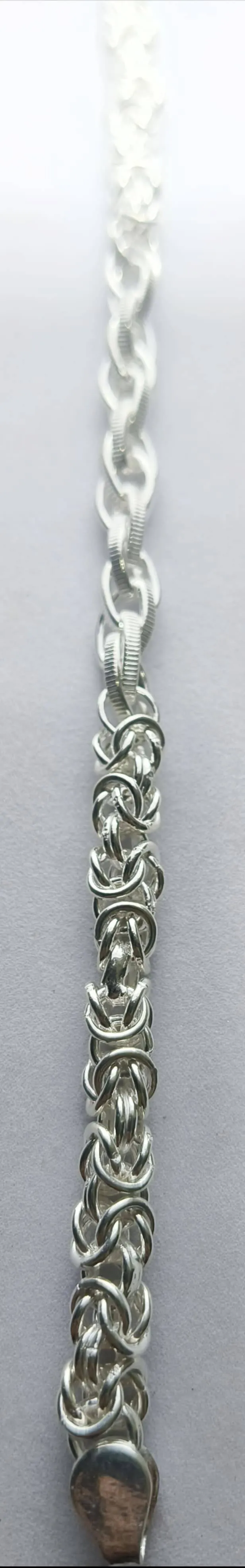 Silver Chain Bracelet (AVBR-22) view 3