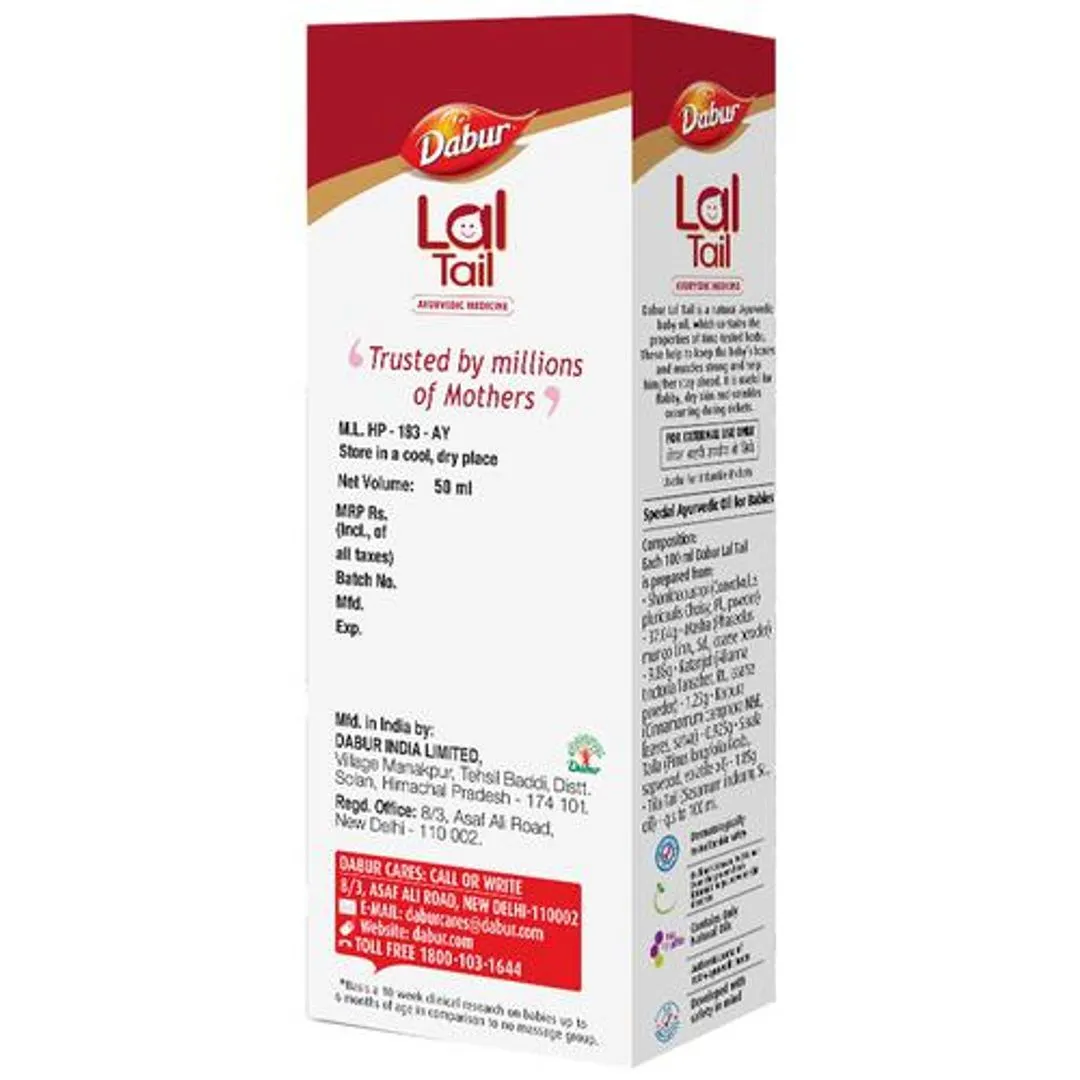 Dabur Lal Tail - Ayurvedic Massage Oil 50 ml view 2
