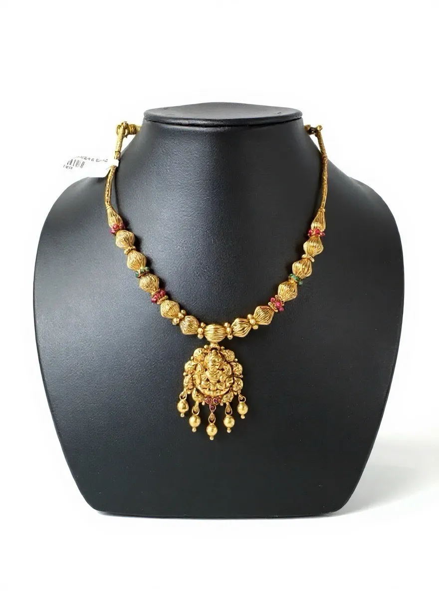 Traditional Temple Small Necklace