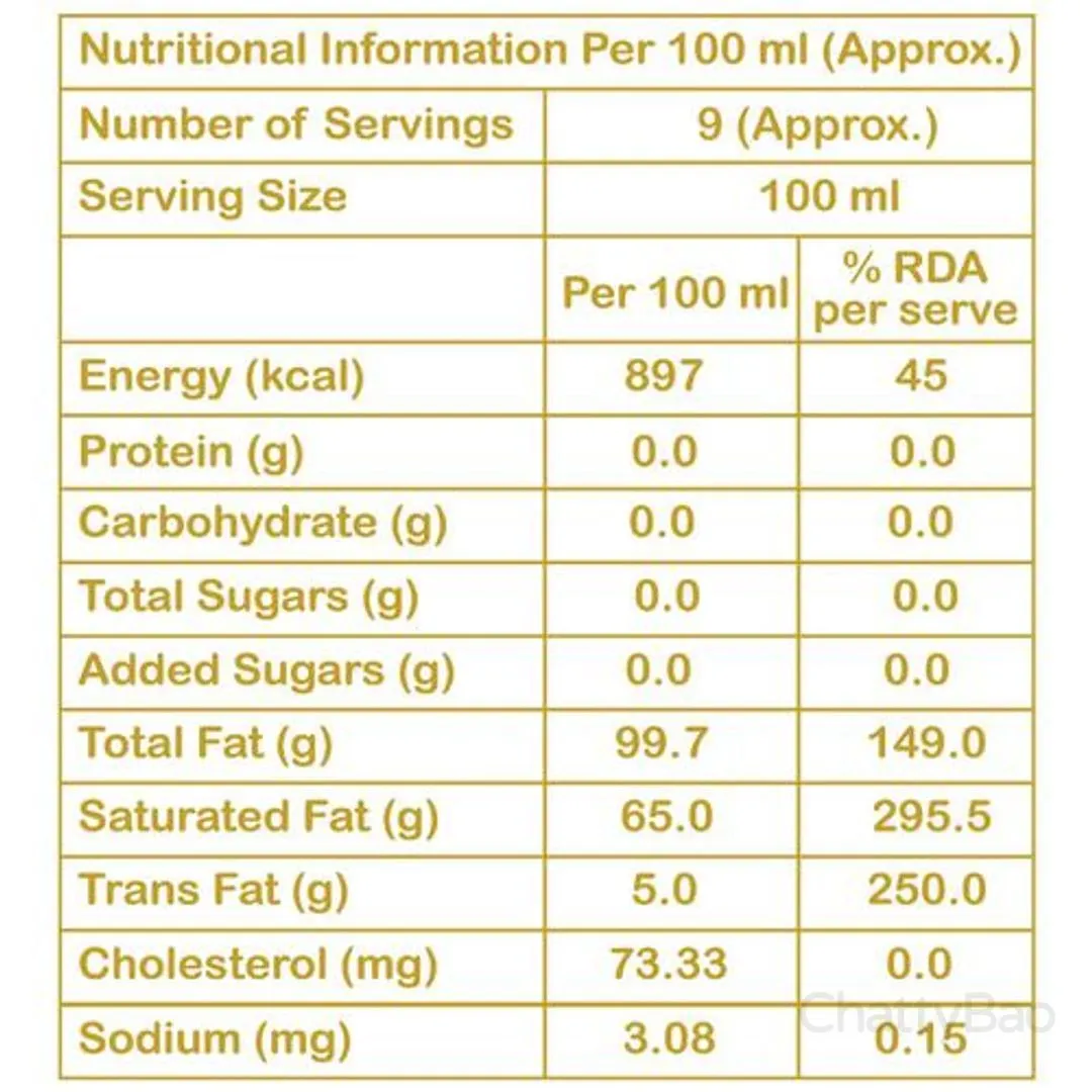 Ananda Pure Ghee Carton 900 ml view 3