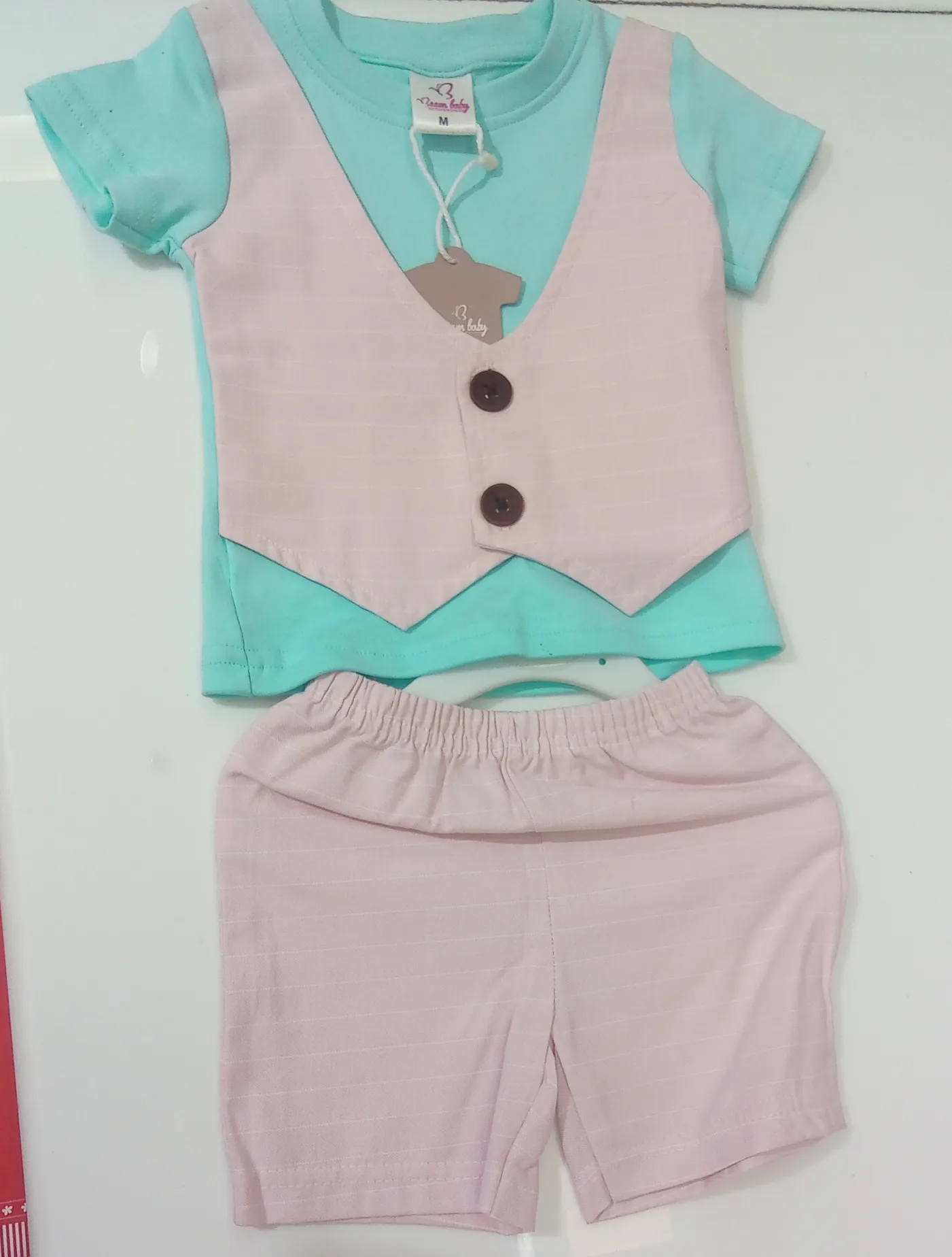 Baby Vest and Shorts Set view 3