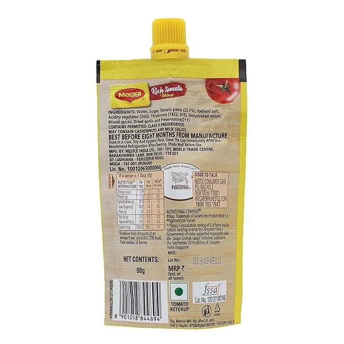 Maggi Pichkoo Tomato Ketchup 90 g view 2