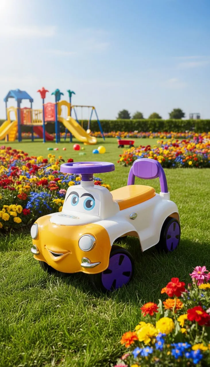 Cartoon Character Ride-On Toy view 3