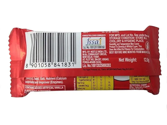 Nestle Kit Kat Chocolate 12.8 g view 2