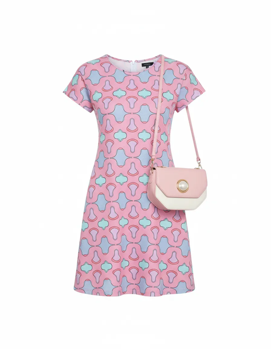Womens Printed Dress view 2