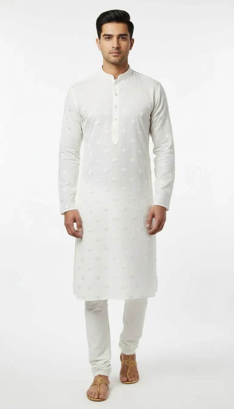 Mens Designer Kurta view 2