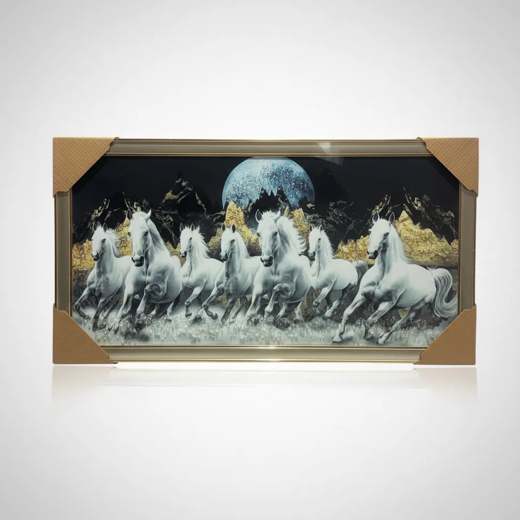 3D Horse Art Frame