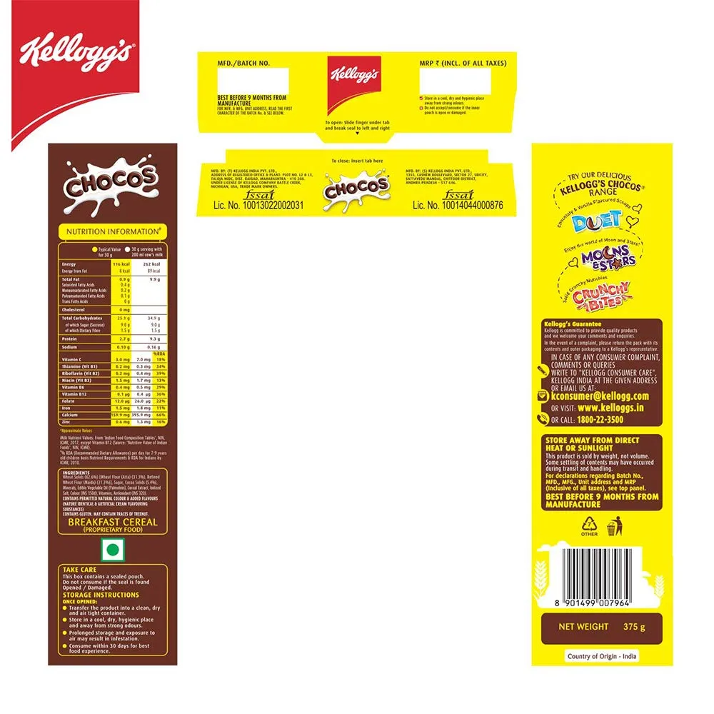 Kelloggs Chocos 375 g view 4