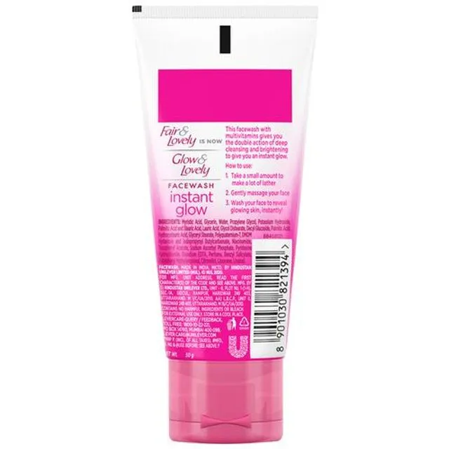 Glow & Lovely Instant Glow Face Wash 50 g view 2