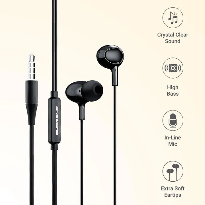 Ambrane Stringz 11 Wired Earphones view 2