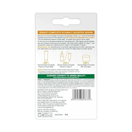 Garnier Skin Naturals Bright Complete Vitamin C Booster Serum 7 ml view 2