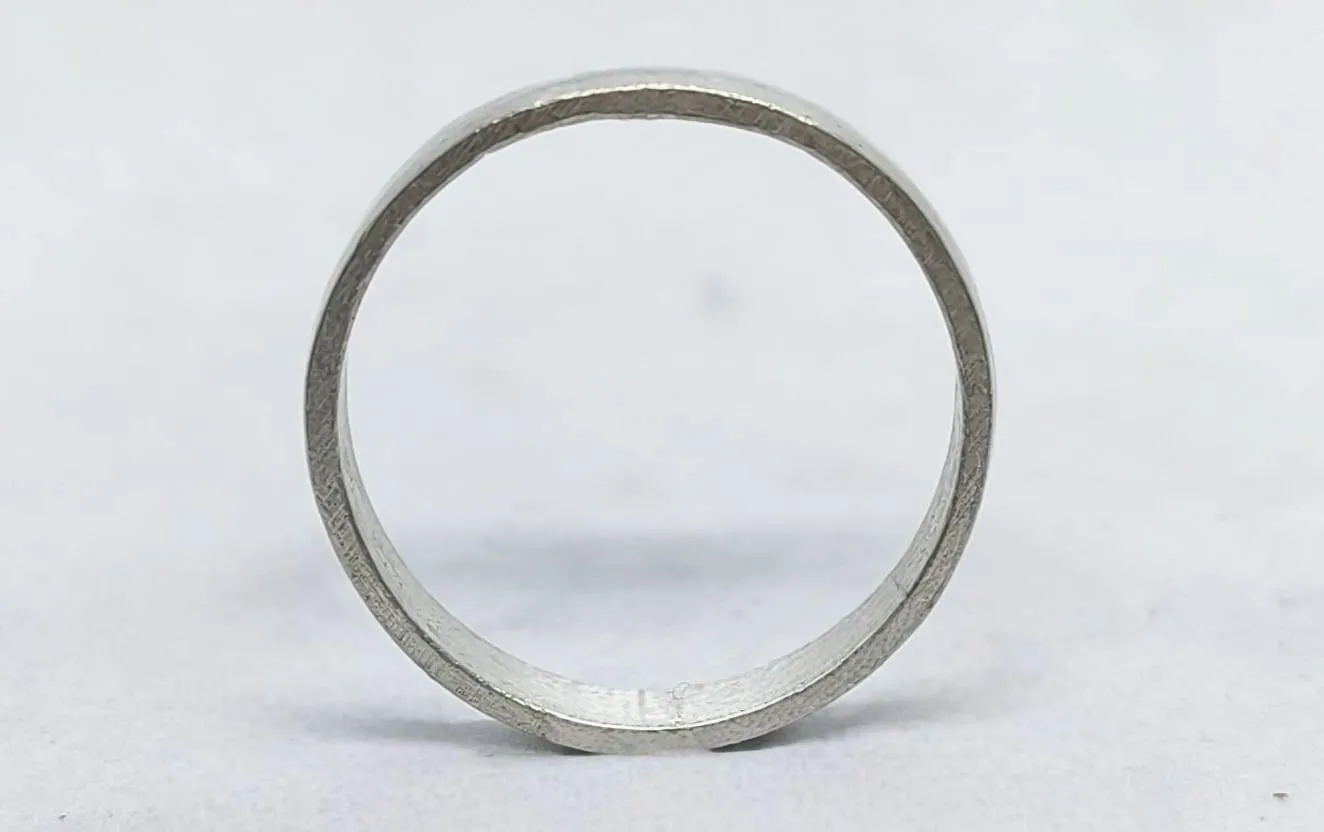 Textured Silver Band (AVSR-36) view 2