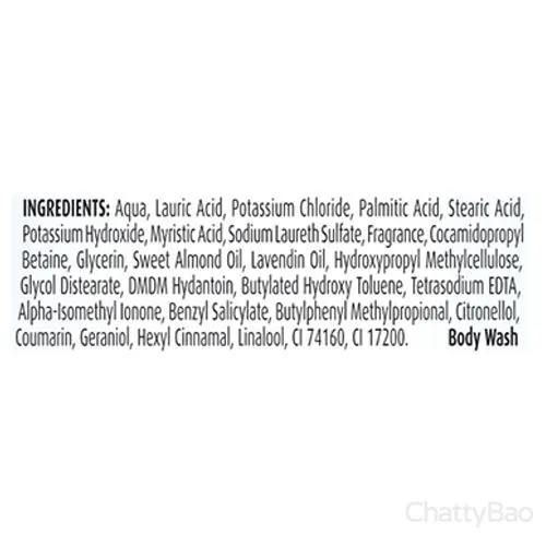 Vivel Body Wash - Lavender & Almond Oil 200 ml view 3