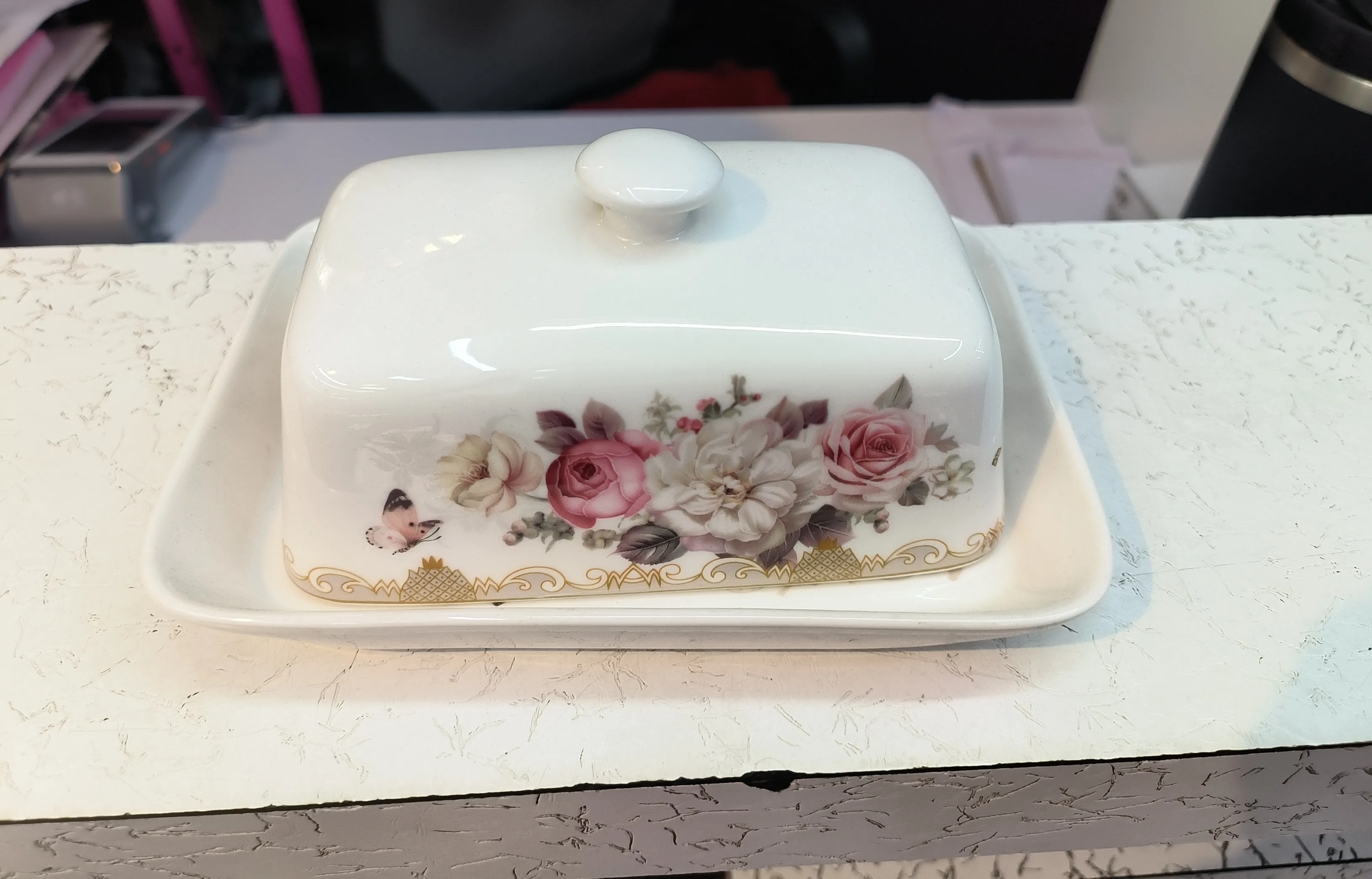Ceramic Butter Dish view 2