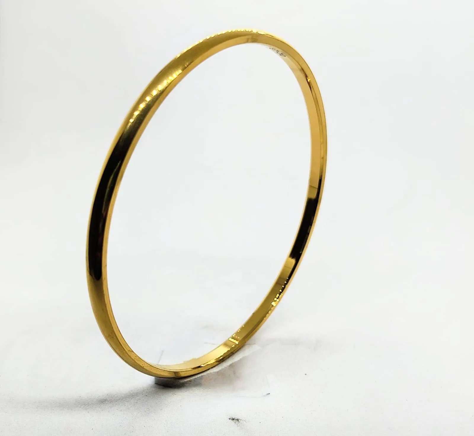 Gold Polished Kada (AVKD-68) view 2