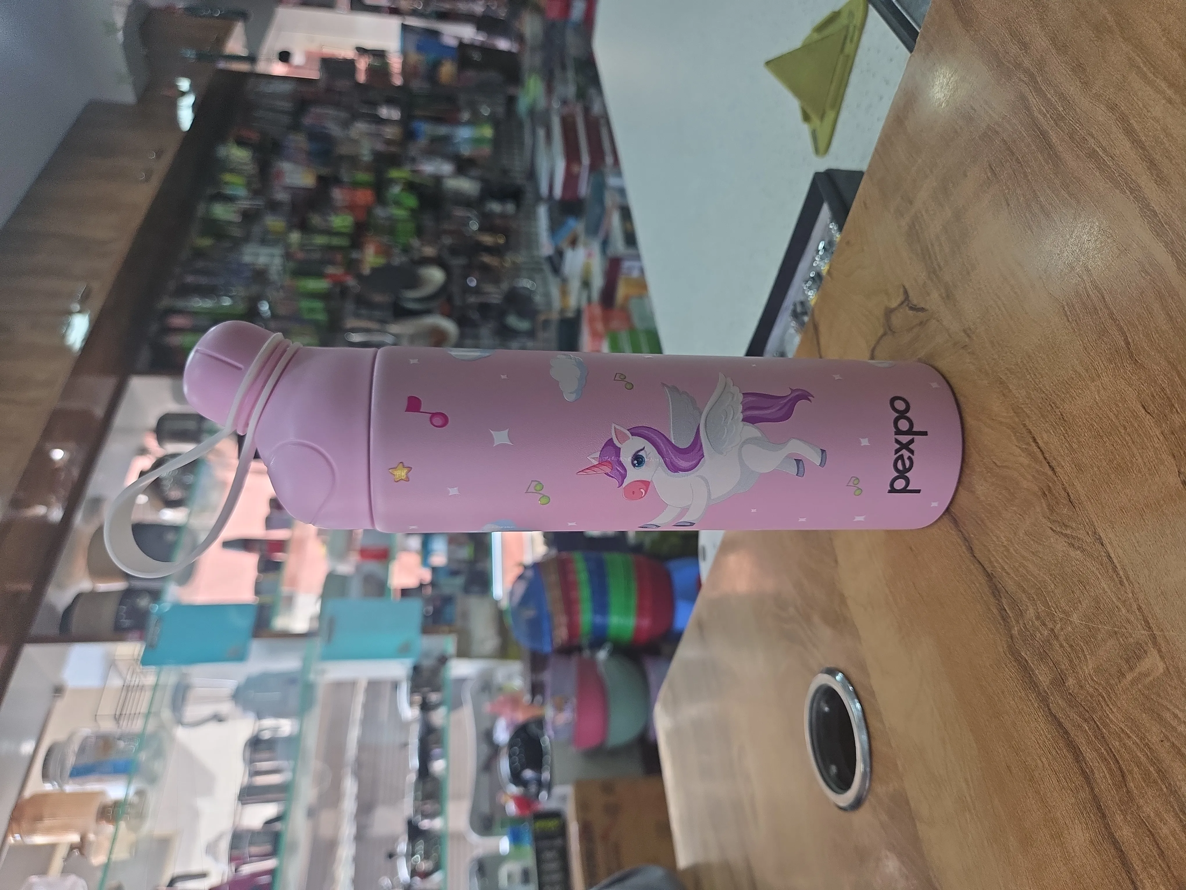 Pexpo Unicorn Water Bottle view 2