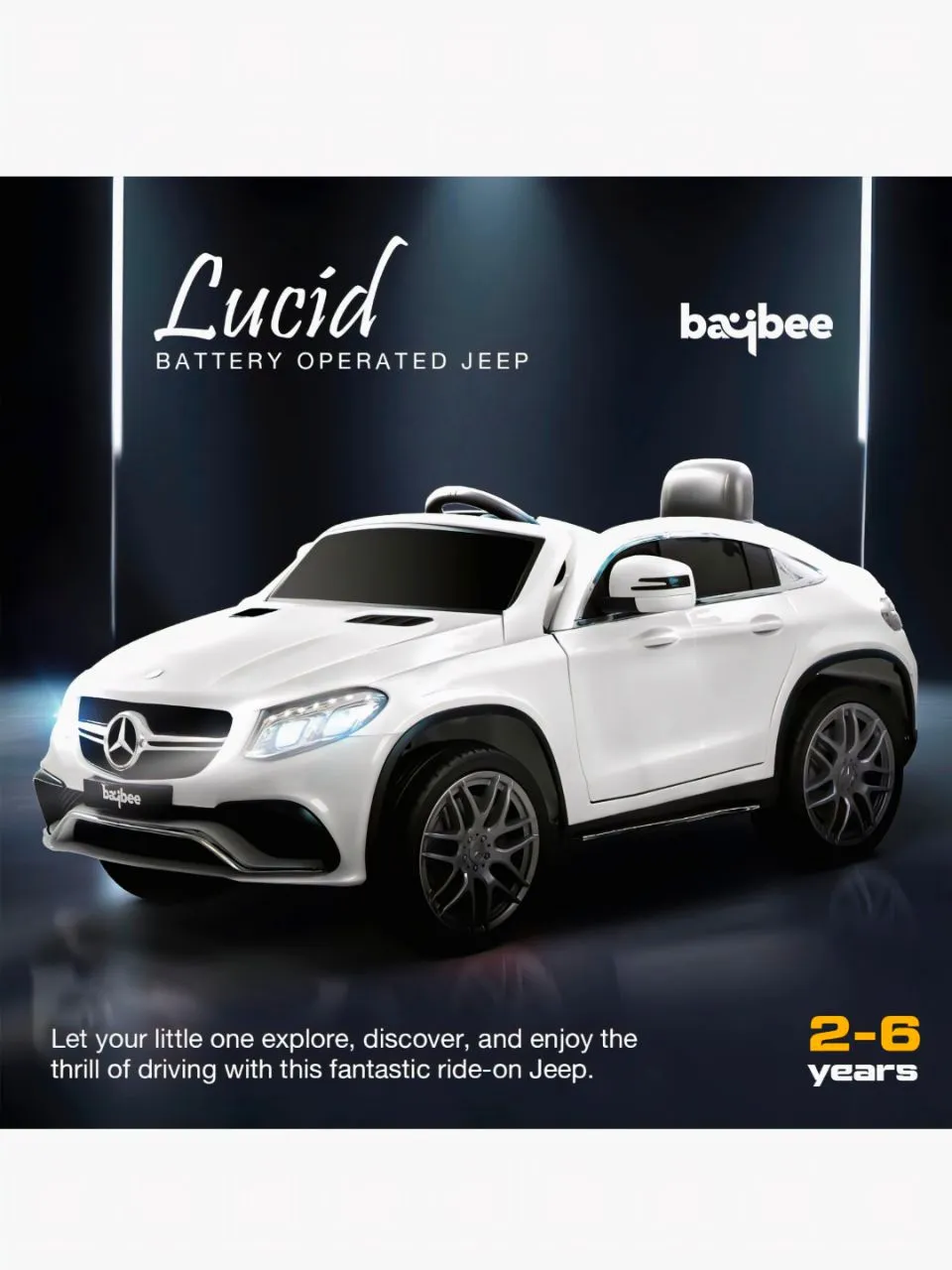 Baybee Mercedes Ride-On Car view 9