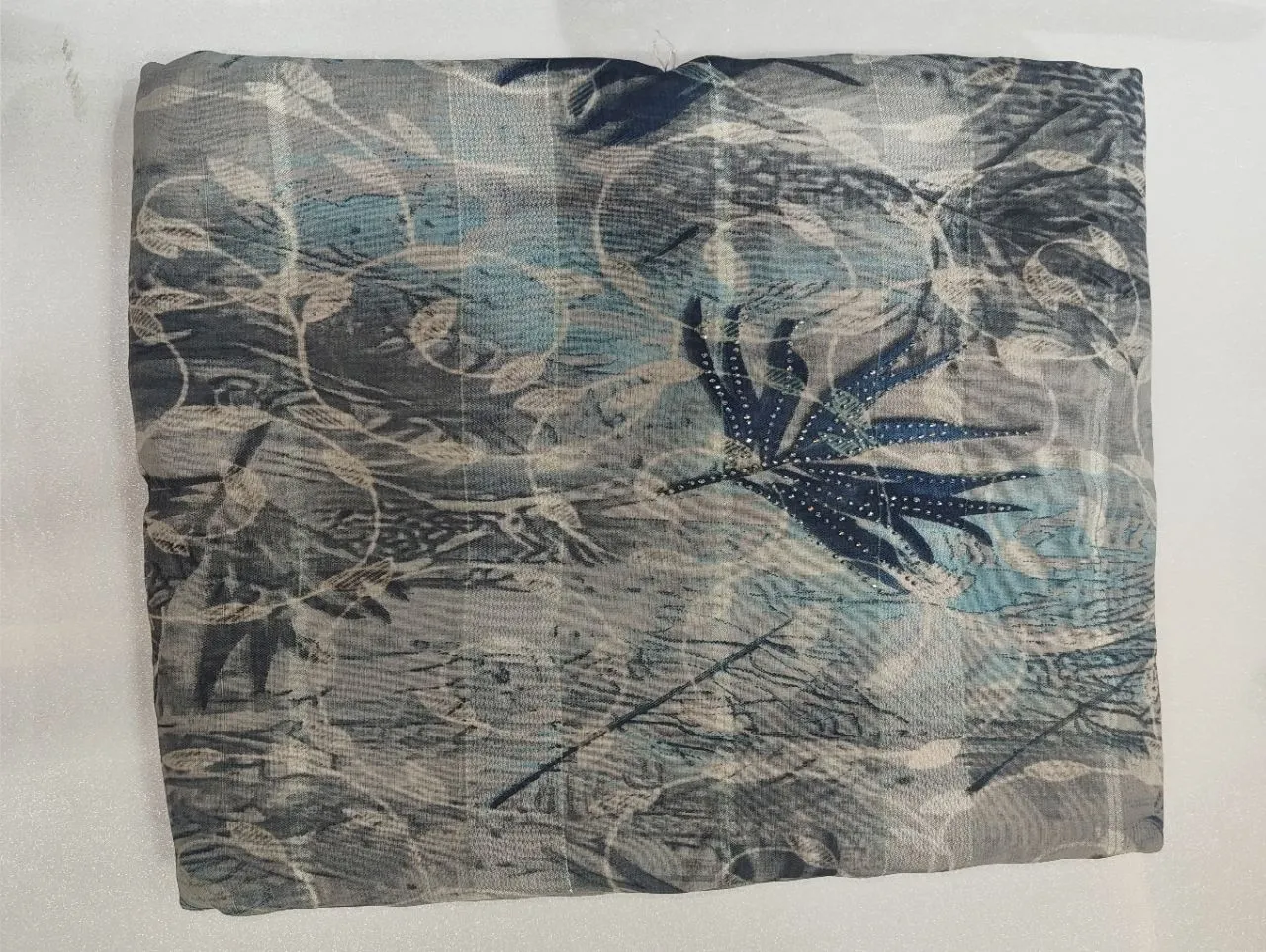 Floral Printed Saree view 3
