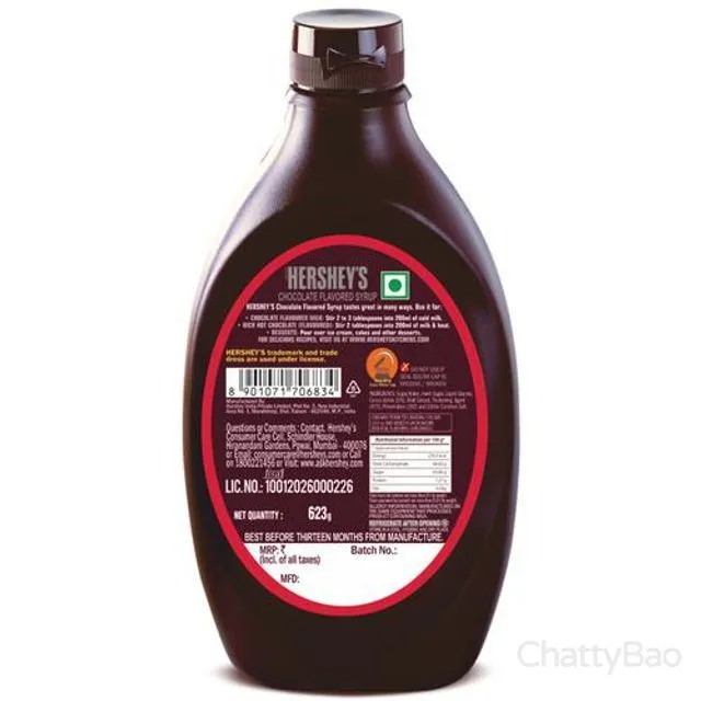 Hersheys Chocolate Syrup 623 g view 2