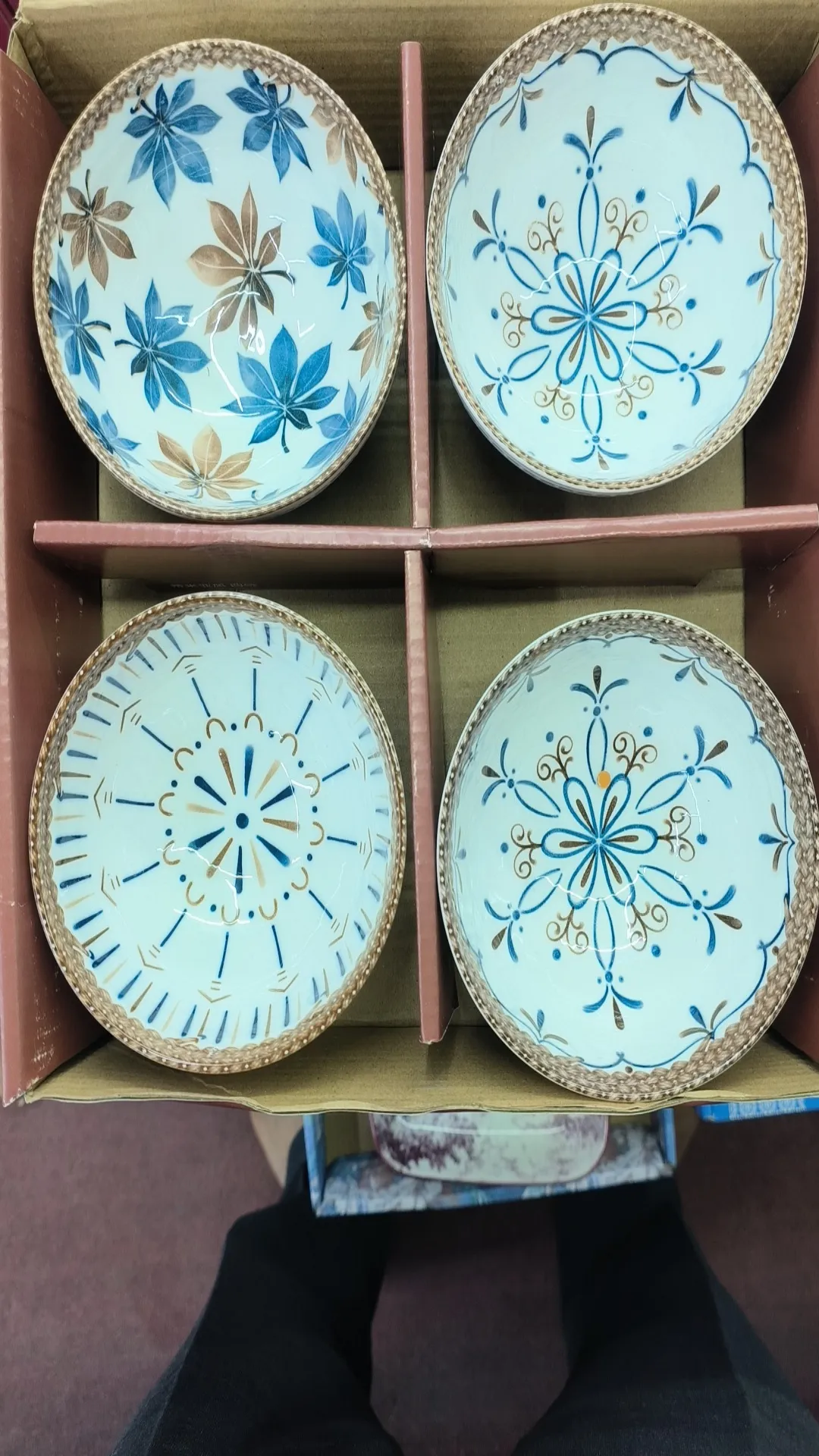 Ceramic Soup Bowl Set view 2