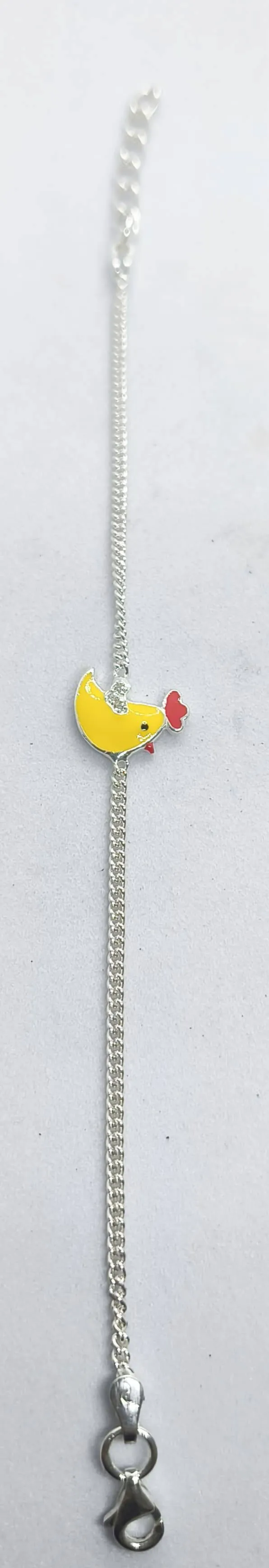 Silver Duck Bracelet (AVSBR-048) view 2