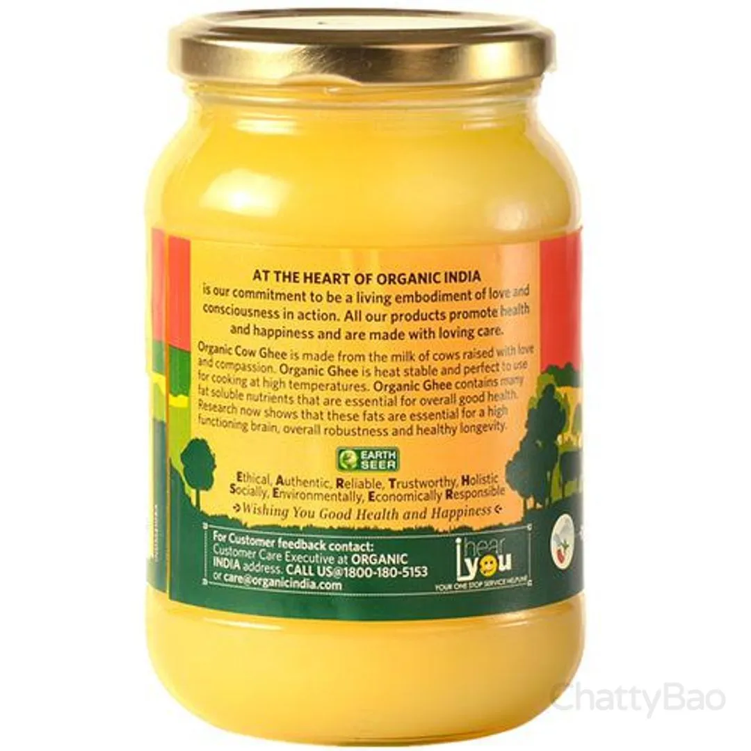 Organic India Desi Ghee Bottle 500 ml view 2