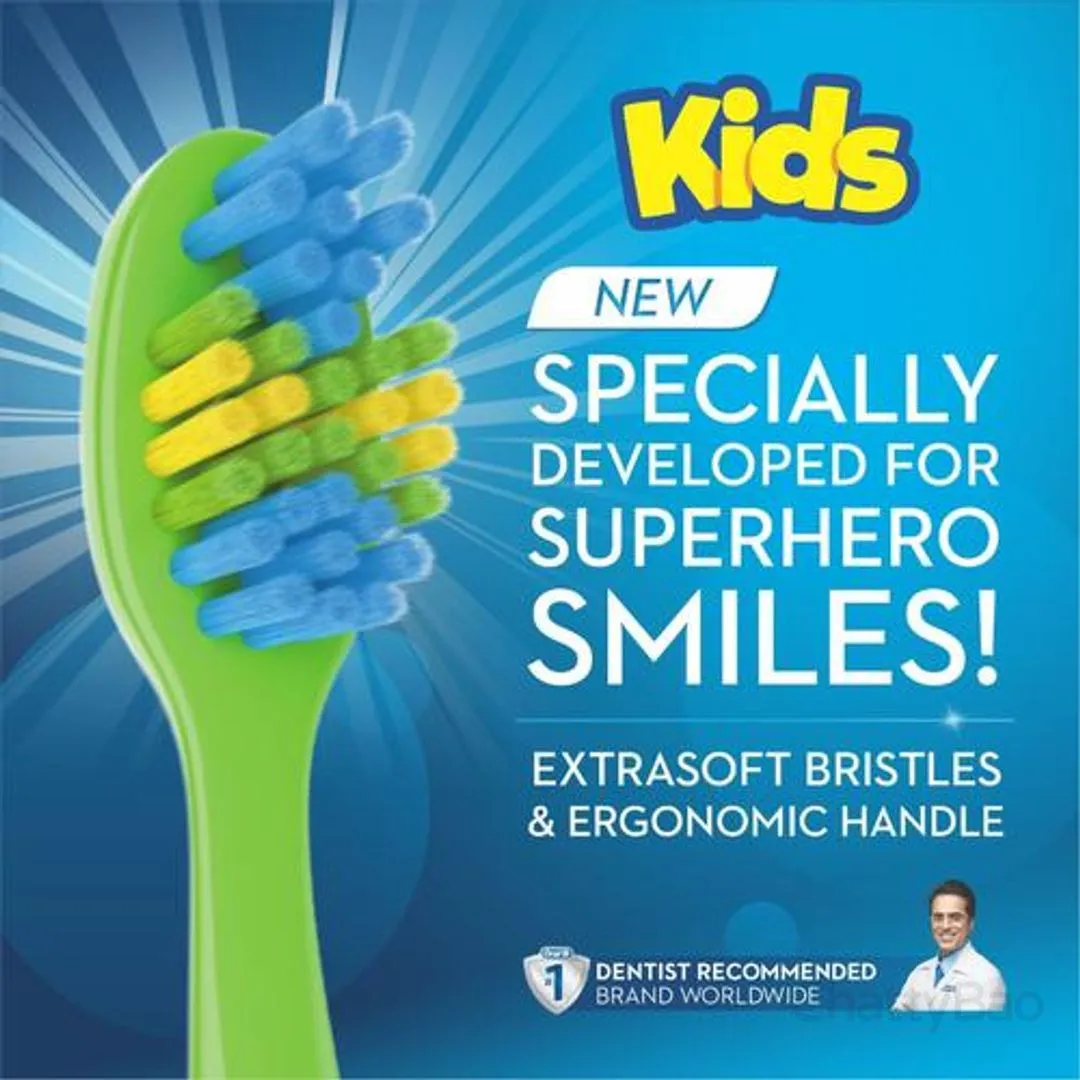 Oral-B Kids Toothbrush - Extra Soft 3 Pieces view 3