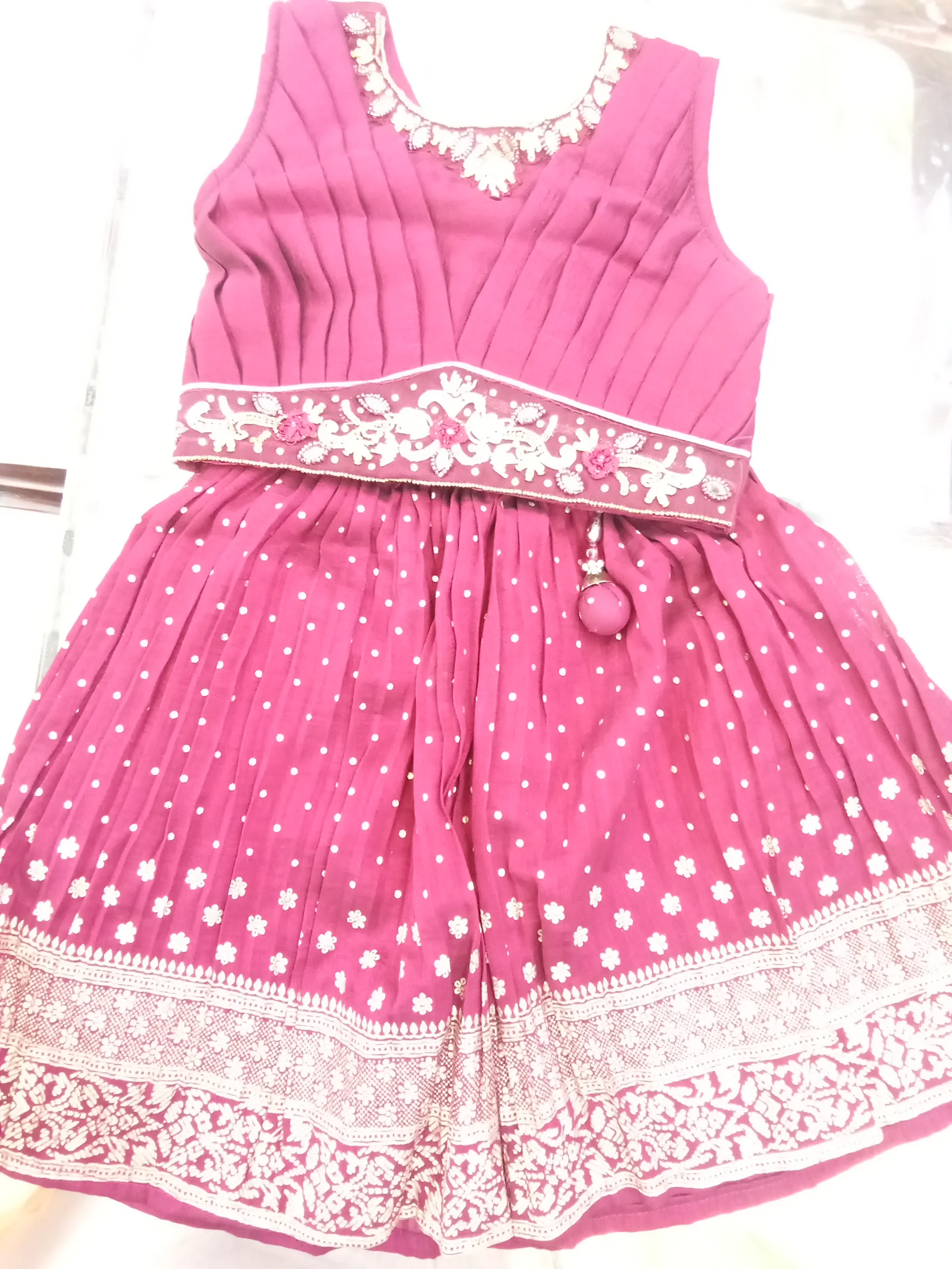 Girls Party Wear Frock, view 3