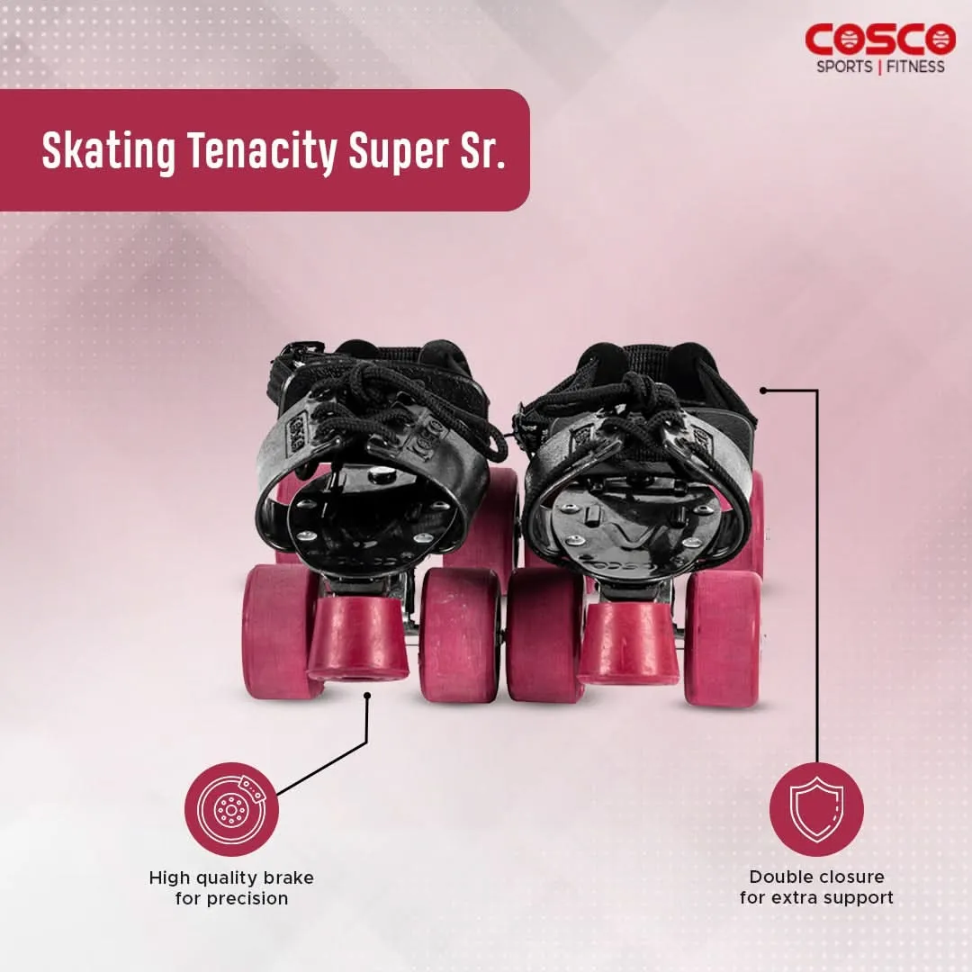 Cosco Skating Tenacity Super Sr. Skates - Pink view 4