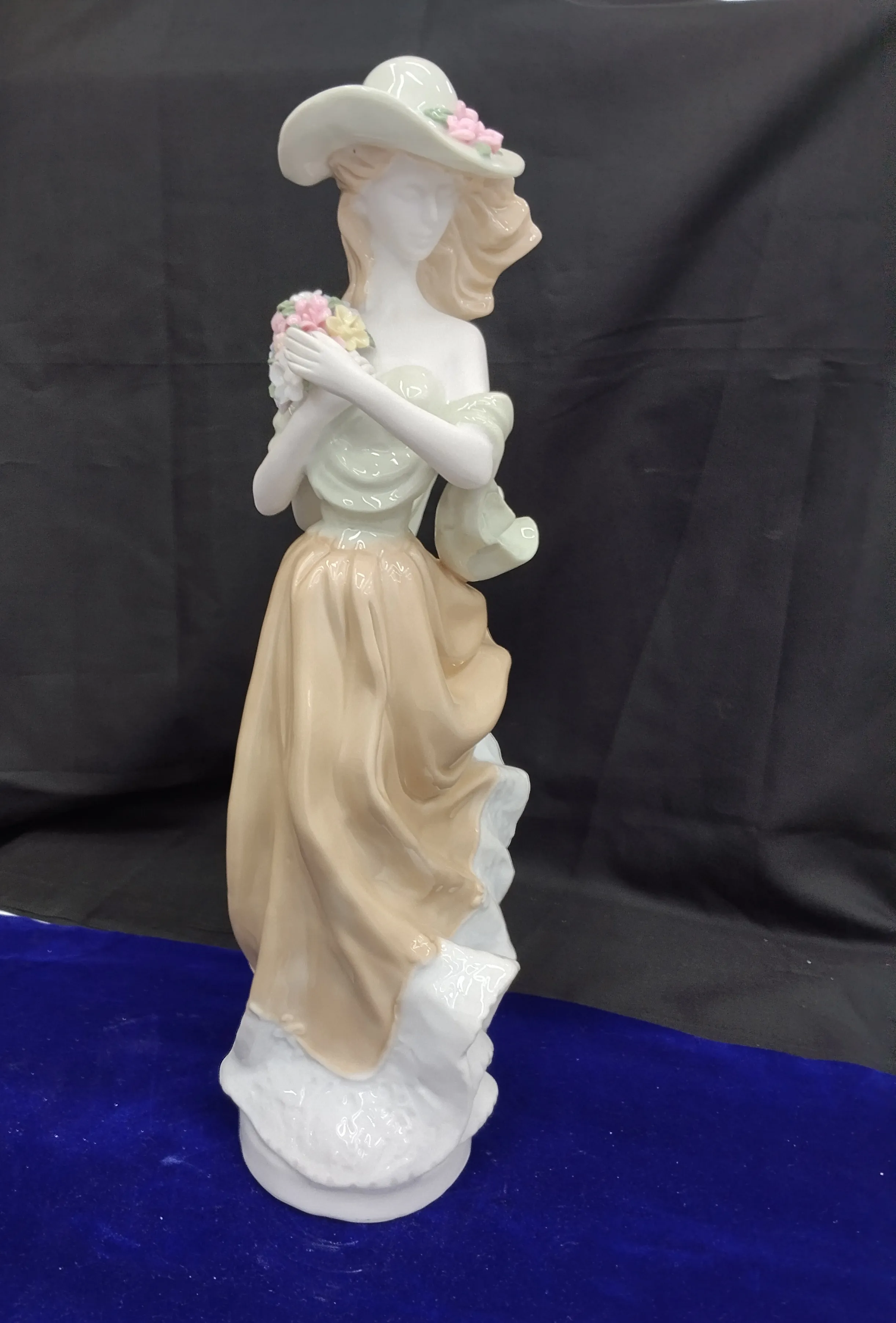 Porcelain Lady Figure view 2