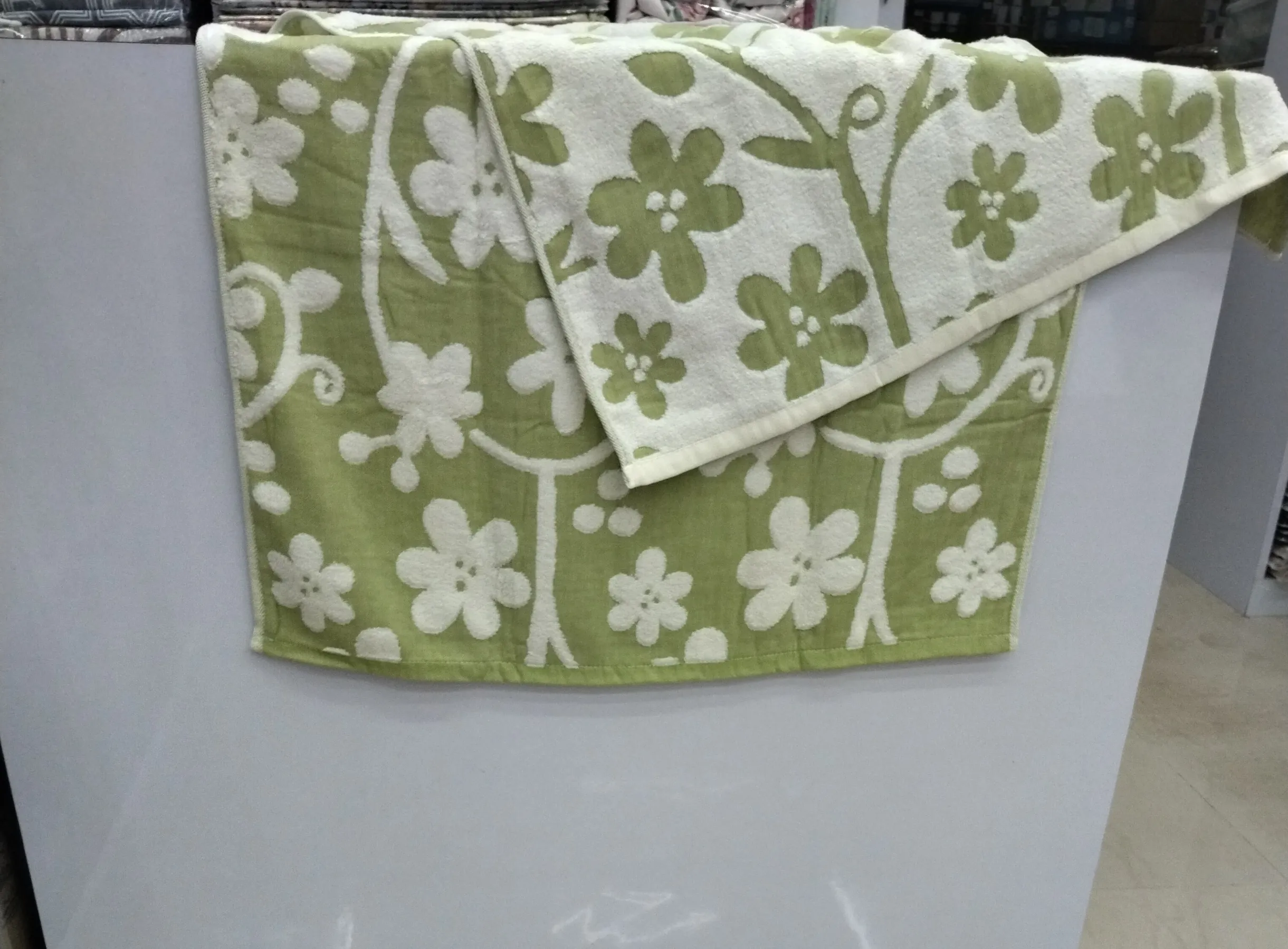 Floral Bath Towel view 2