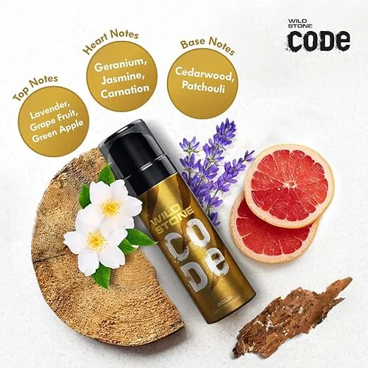 Wild Stone Code Deo Gold 120 ml view 2