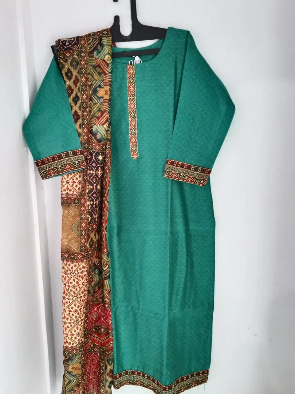 Traditional Embroidered Kurti view 2