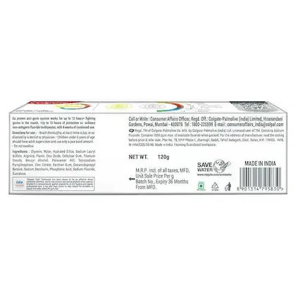 Colgate Total Sensitive Toothpaste 120 g view 2