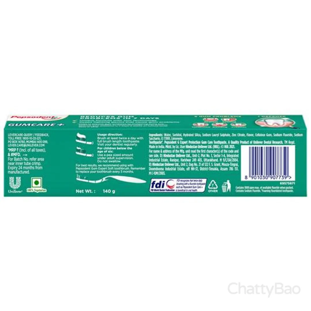 Pepsodent Toothpaste - Gum Care Expert Protection 140 g view 3