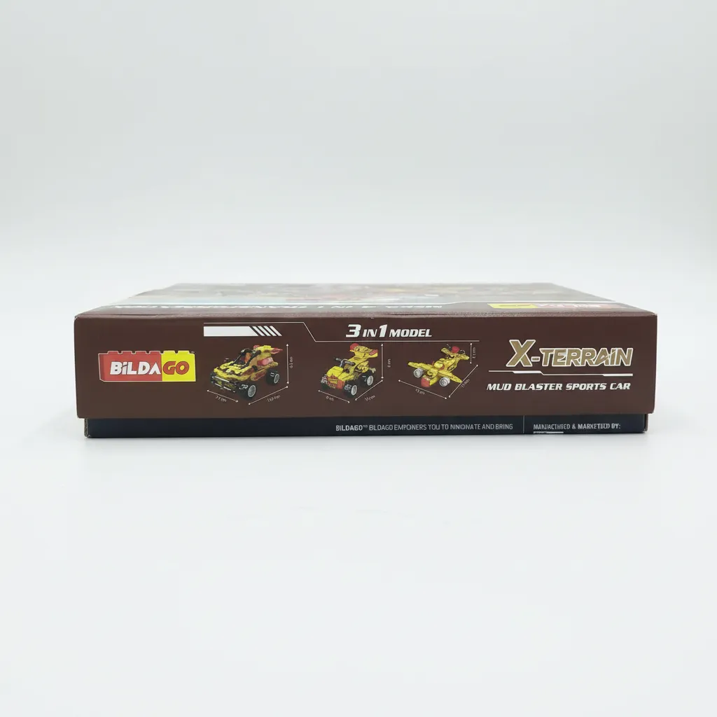 BildaGo X-Terrain Mud Blaster Sports Car view 2