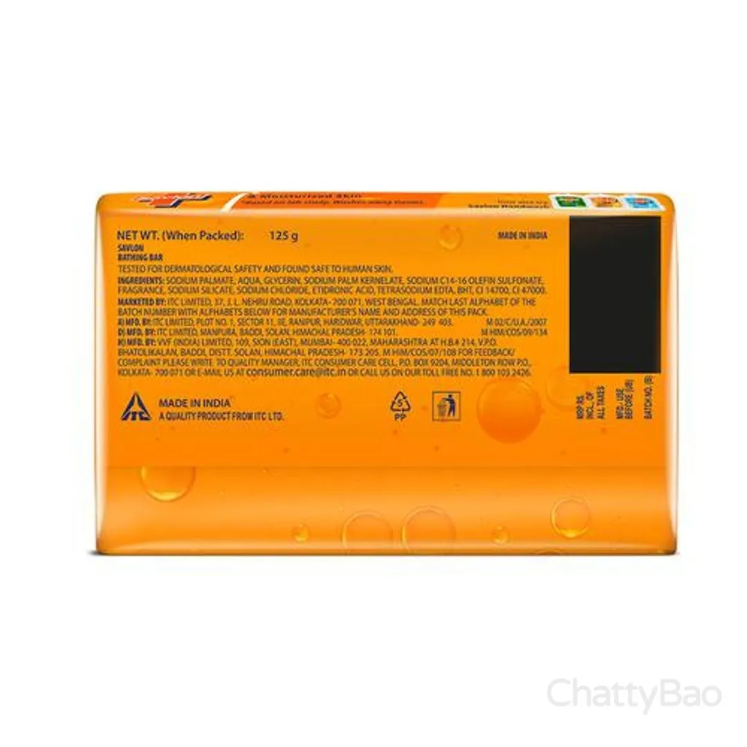 Savlon Glycerin Soap Bar 125 g view 2