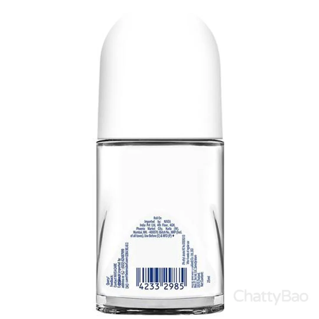 Nivea Roll On Women Deodorant - Whitening Smooth Skin 25 ml view 2