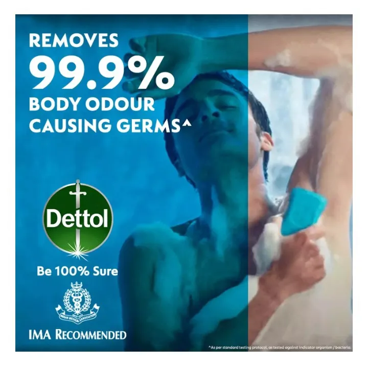 Dettol Icy Cool Soap (Pack of 3 x 125 g each) view 3