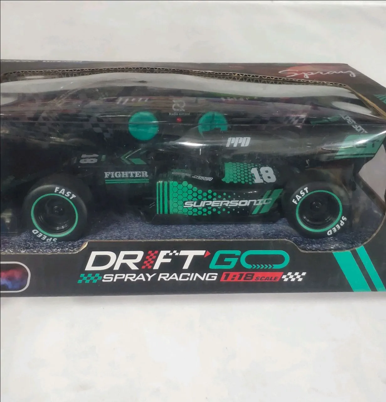 Drift Go Spray Racing Car, 6+, 1 Pcs view 2