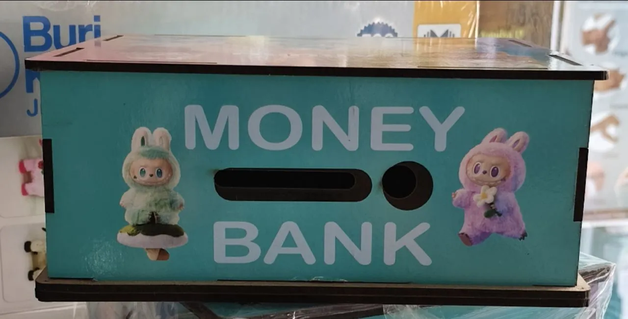 Labubu Figurines Money Bank view 2