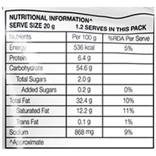 Uncle Chipps Potato Chips - Spicy Treat 60 g view 3