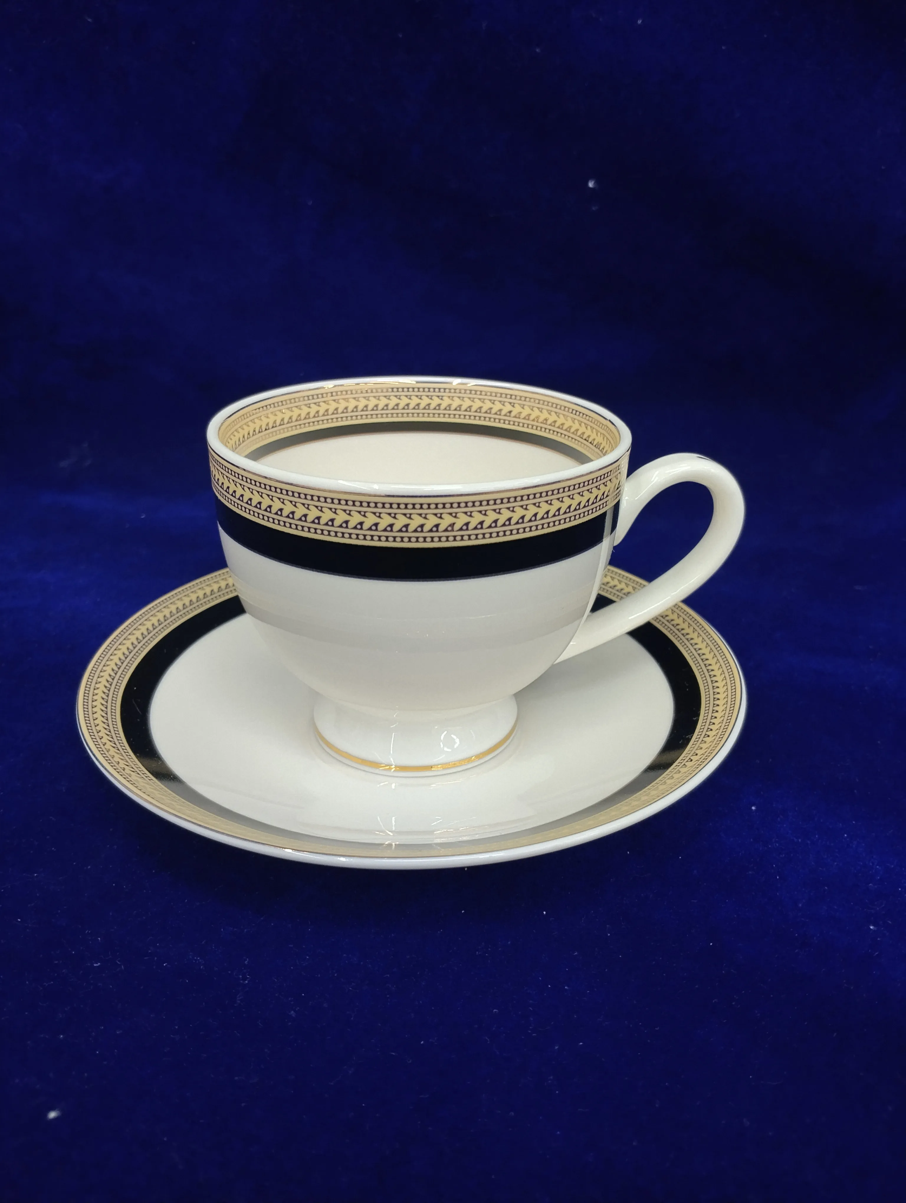Elegant cup and Saucers view 2
