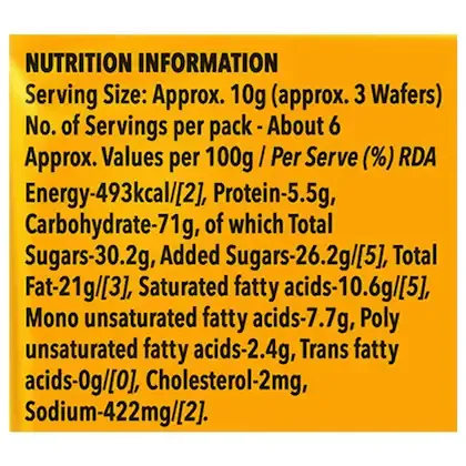 Britannia Treat Xtra Cheesy Cream Wafers 31 g view 3