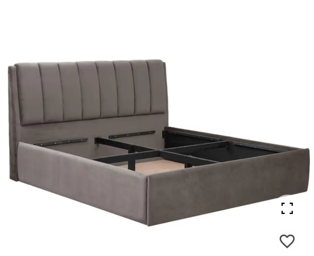 Upholstered Storage Bed view 2